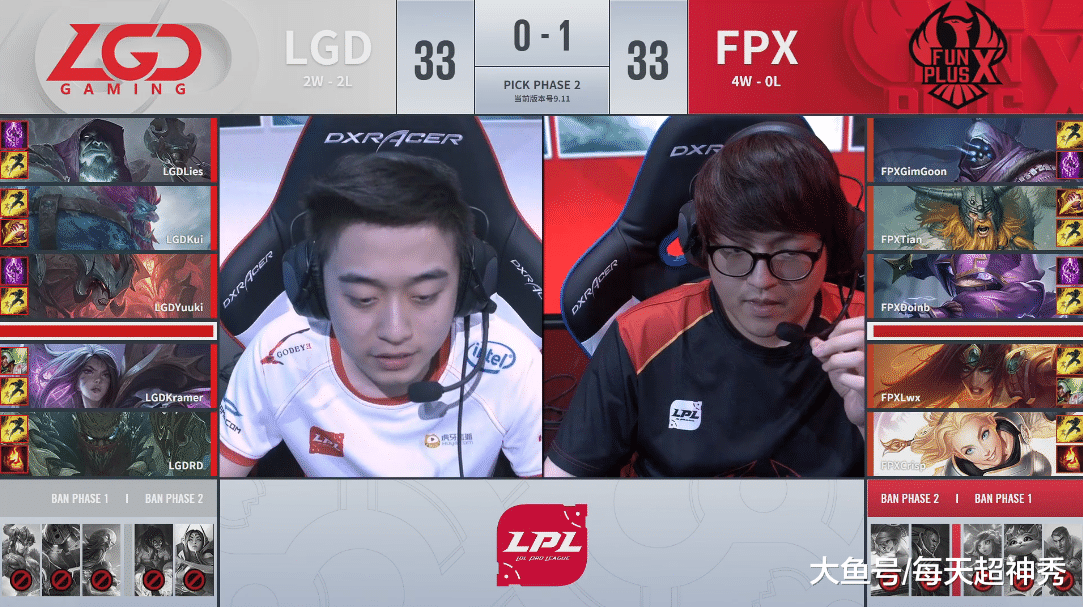 FLY碾压LGD，Crisp团战一打五八强赛3:1（釜山）